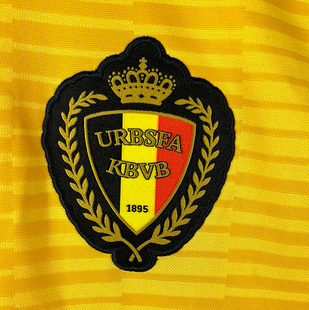 Belgium 2018 Away Shirt - Small - Adidas BQ4536