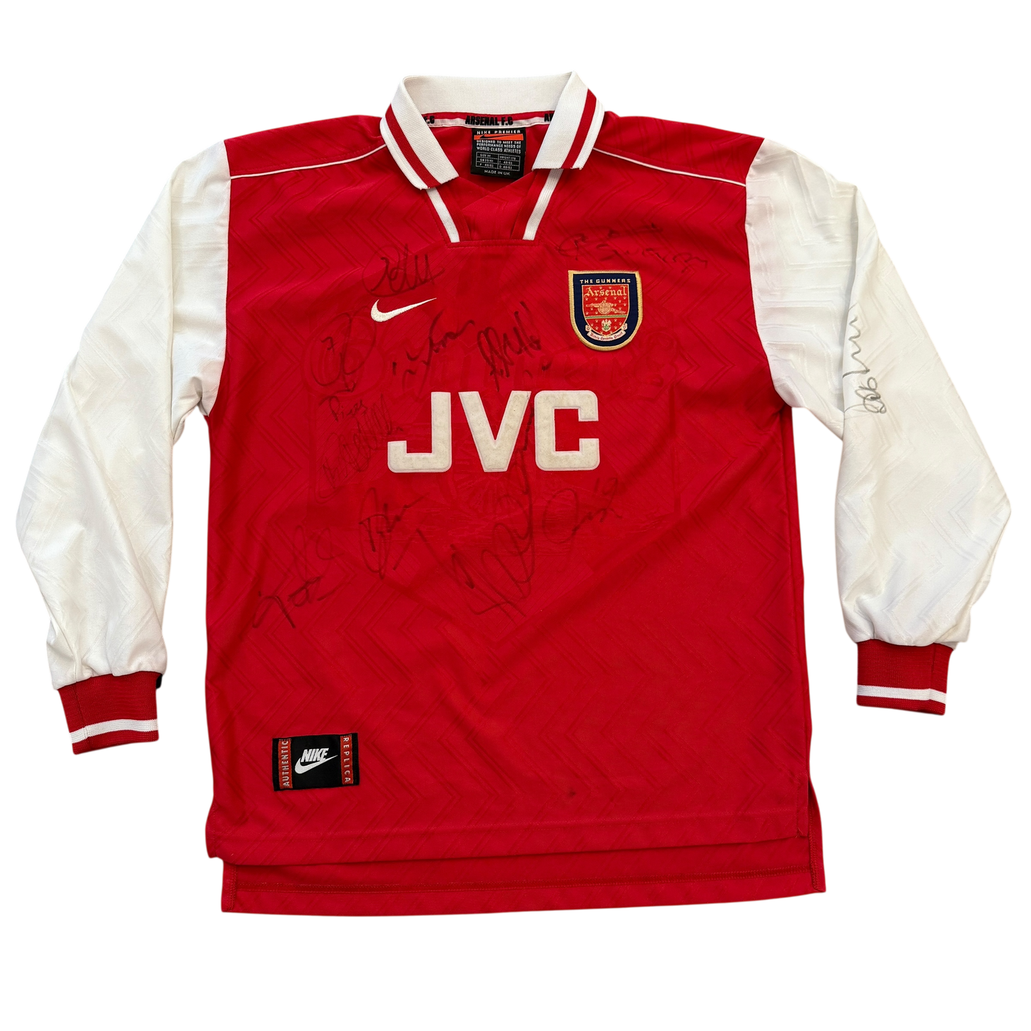 Arsenal 1994/1995 Home Shirt - Long Sleeve