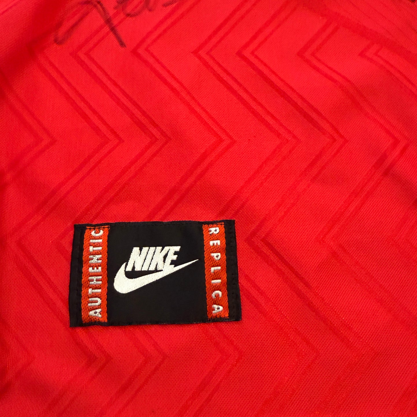 Arsenal 1994/1995 Home Shirt - Long Sleeve - Squad Signed