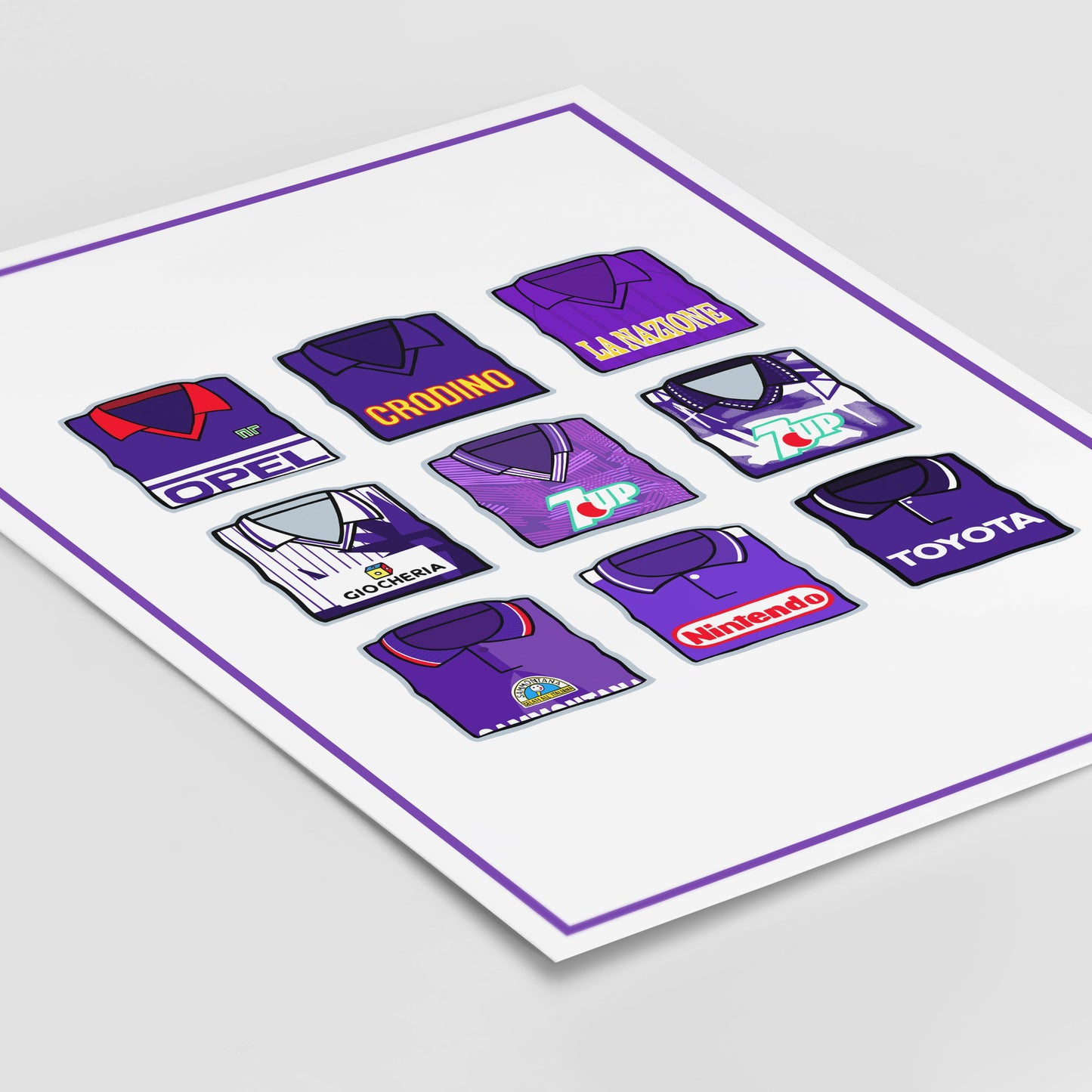 Fiorentina Shirts Print