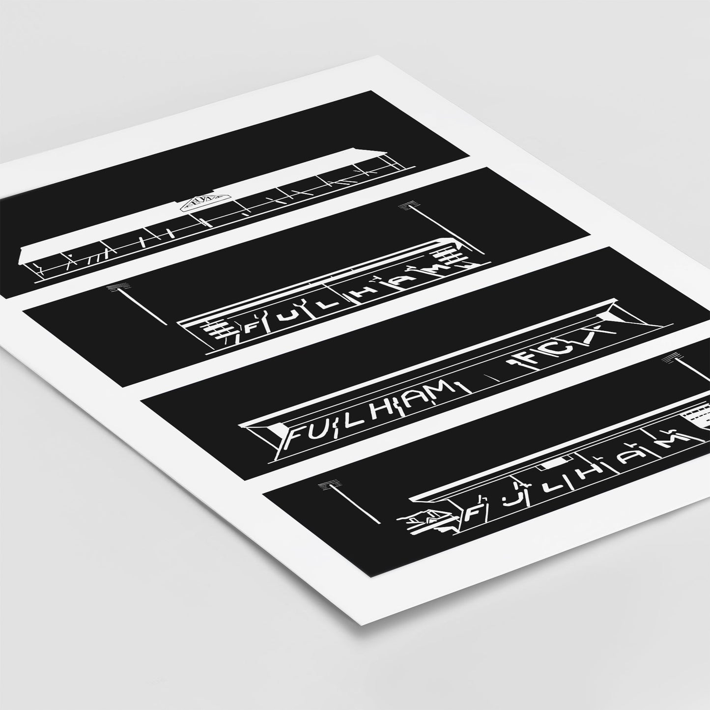 Fulham Stadium Print