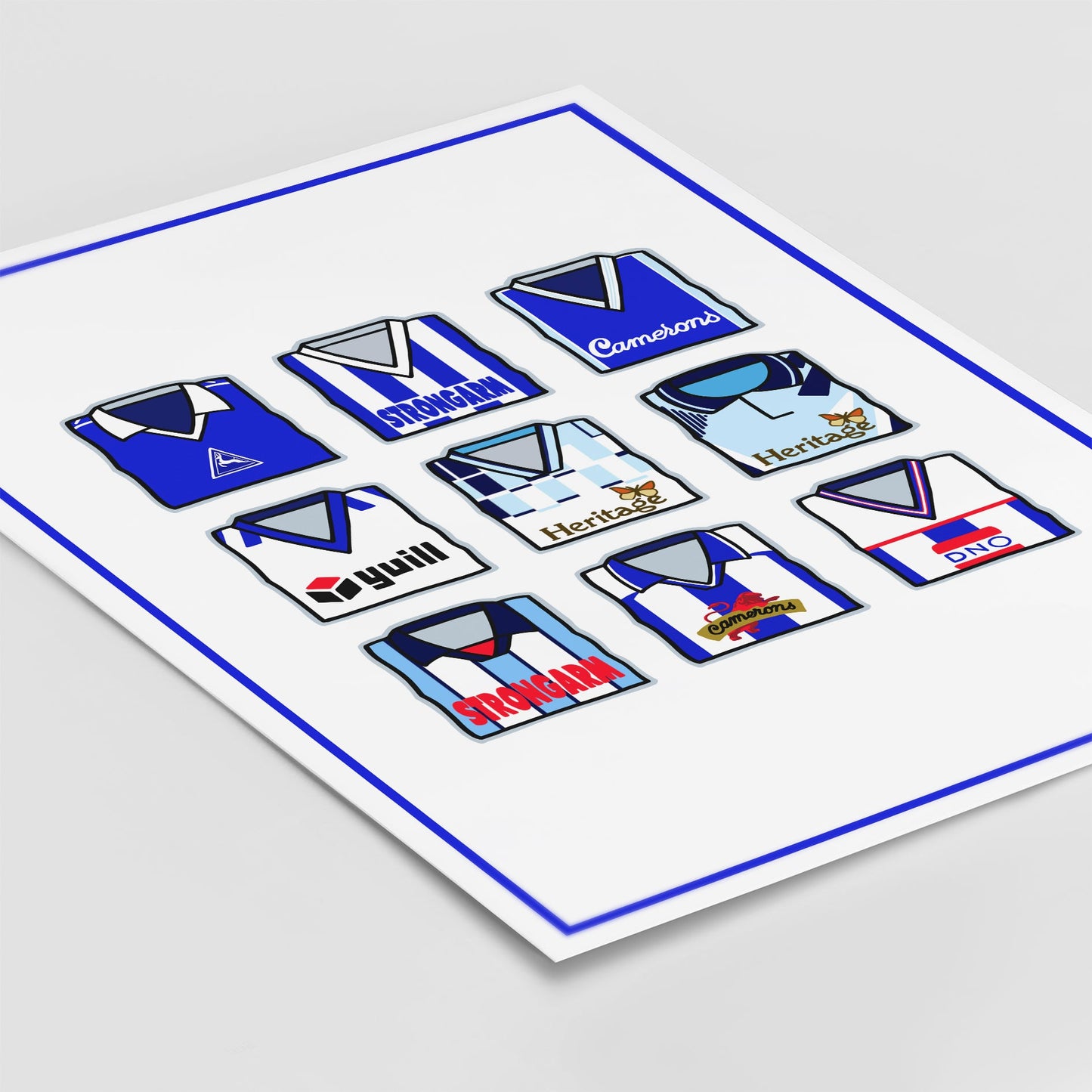 Hartlepool Shirts Print