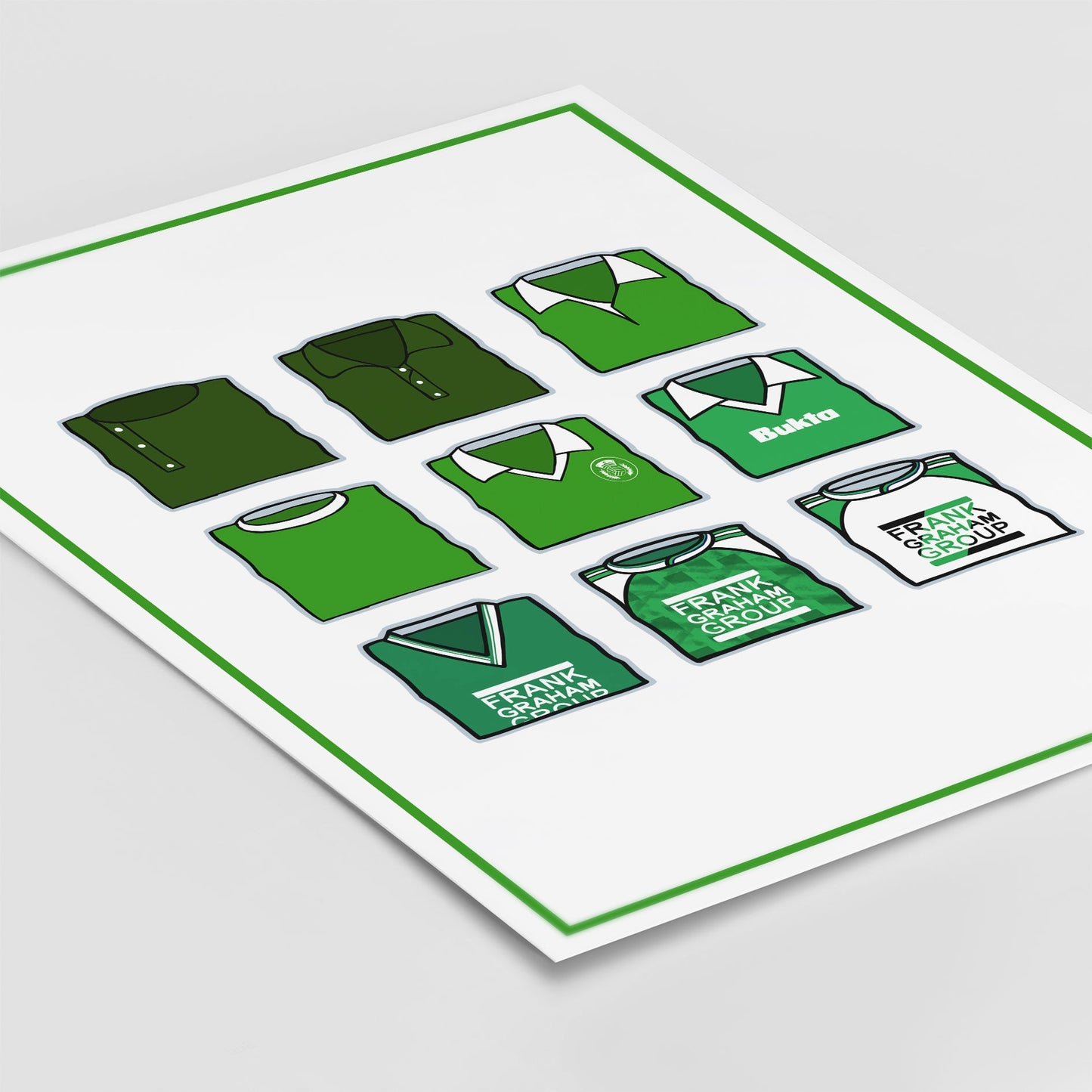 Hibernian Shirts Print