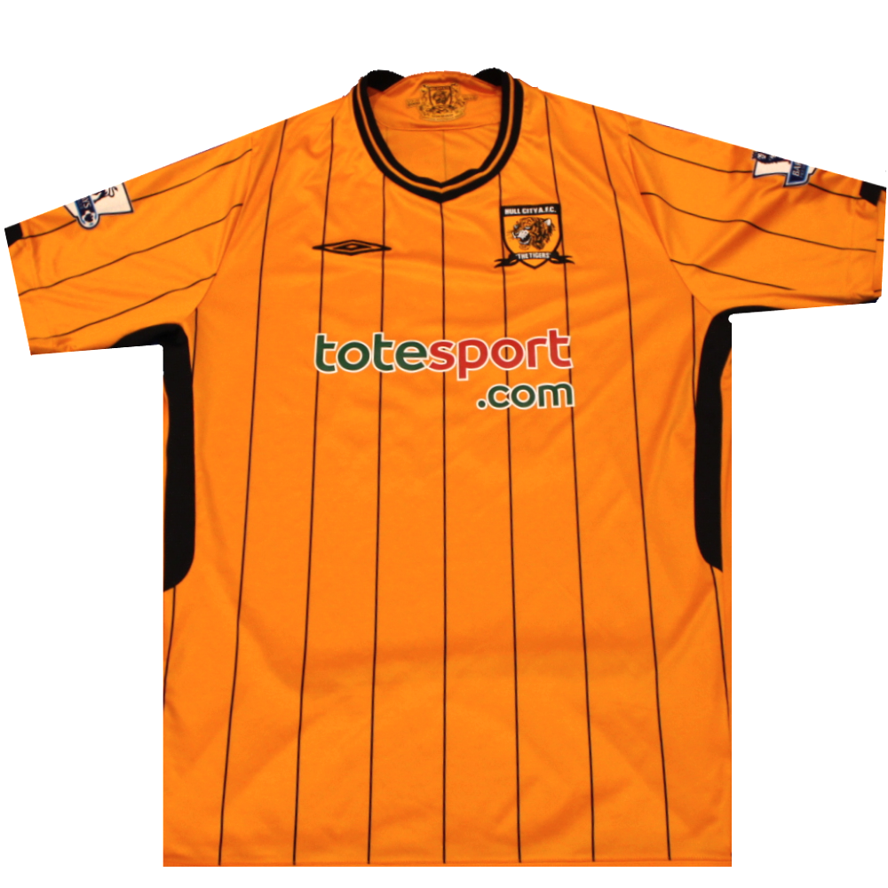 Hull City 2009-2010 Home Shirt Kieran Richardson (Excellent) XL