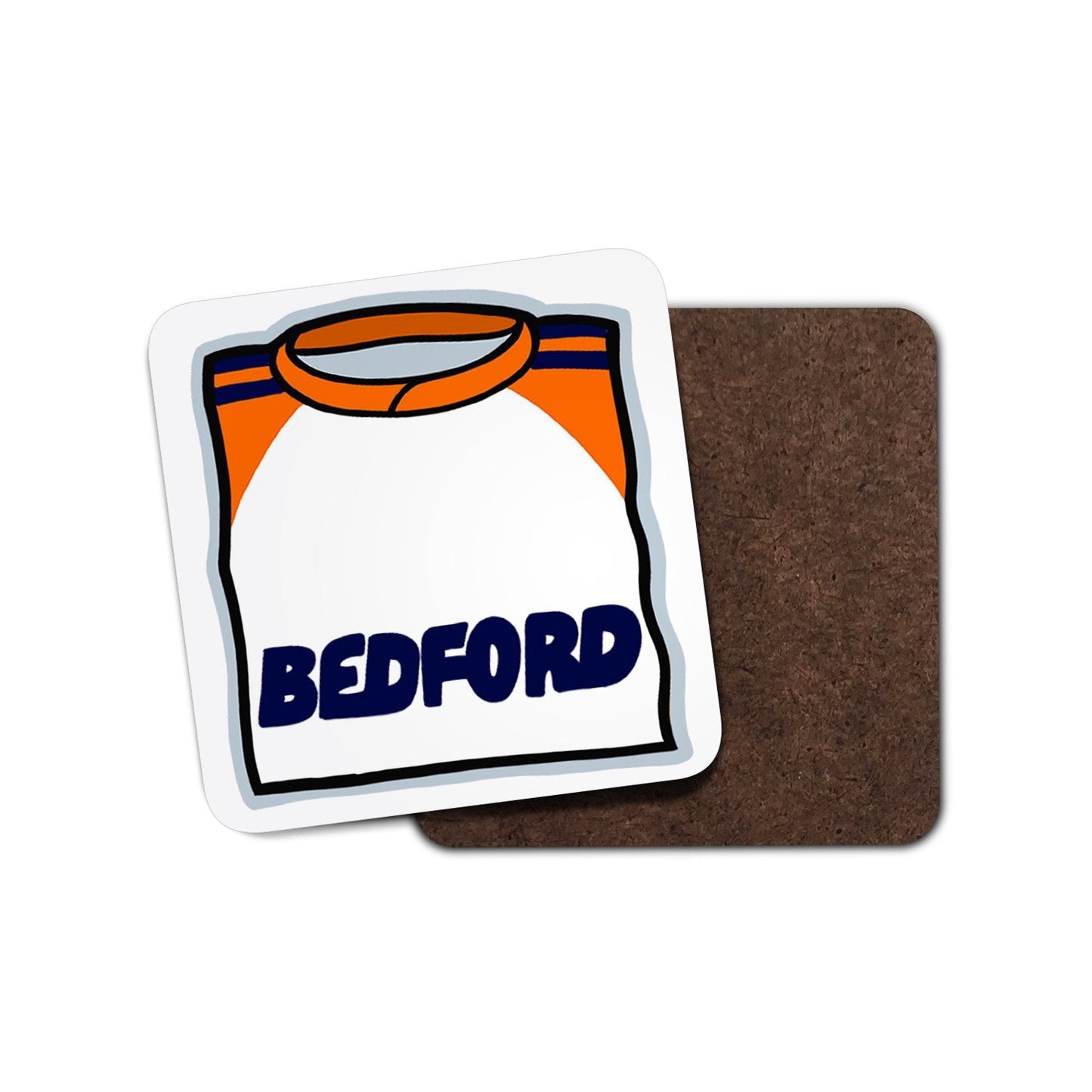 Luton 1982 Home Shirt Coaster