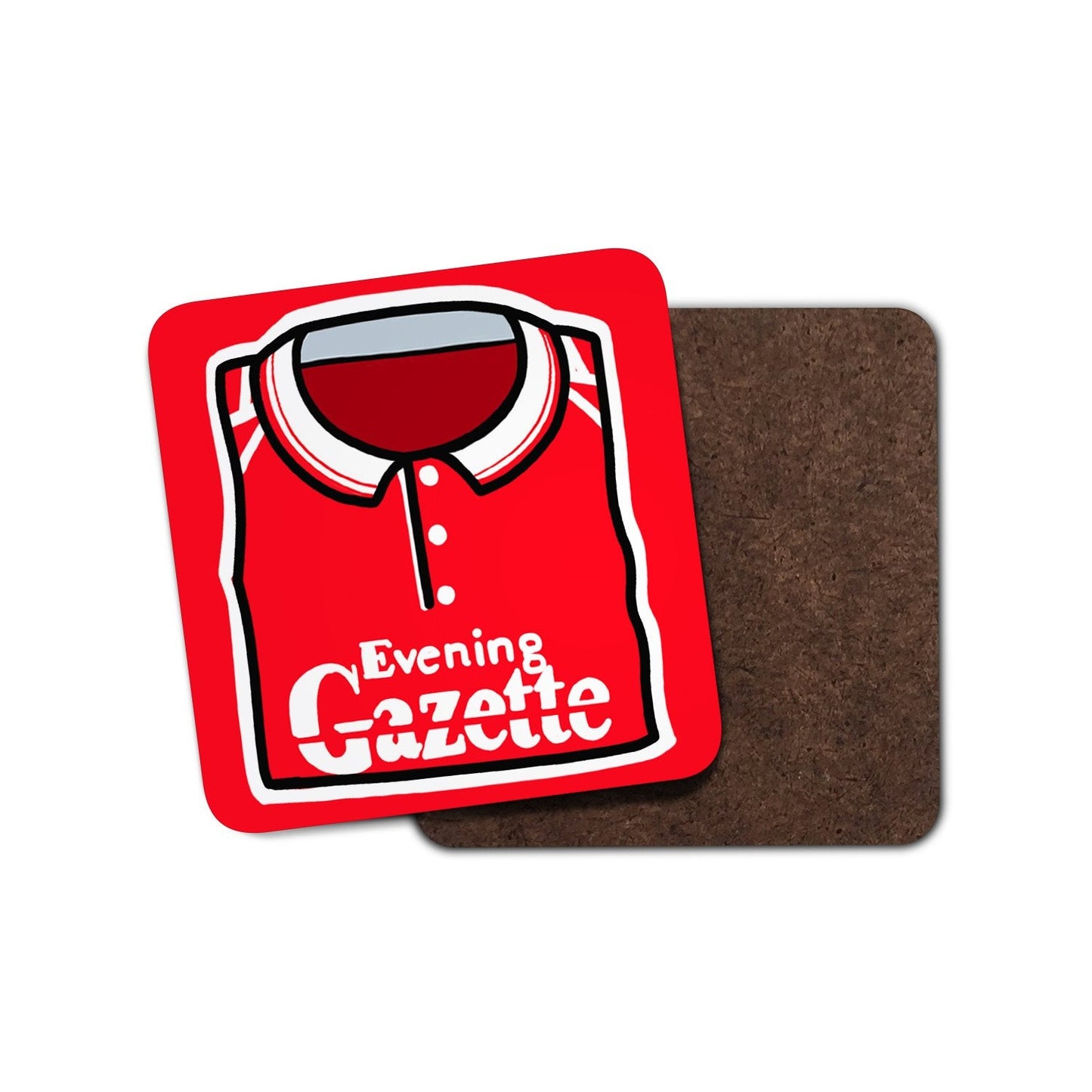 Middlesbrough 1990 Home Shirts Coaster