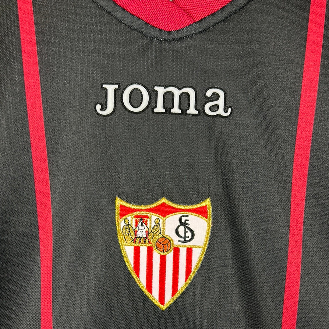 Sevilla 2007/2008 Player Issue Away Shirt - Kanoute 12