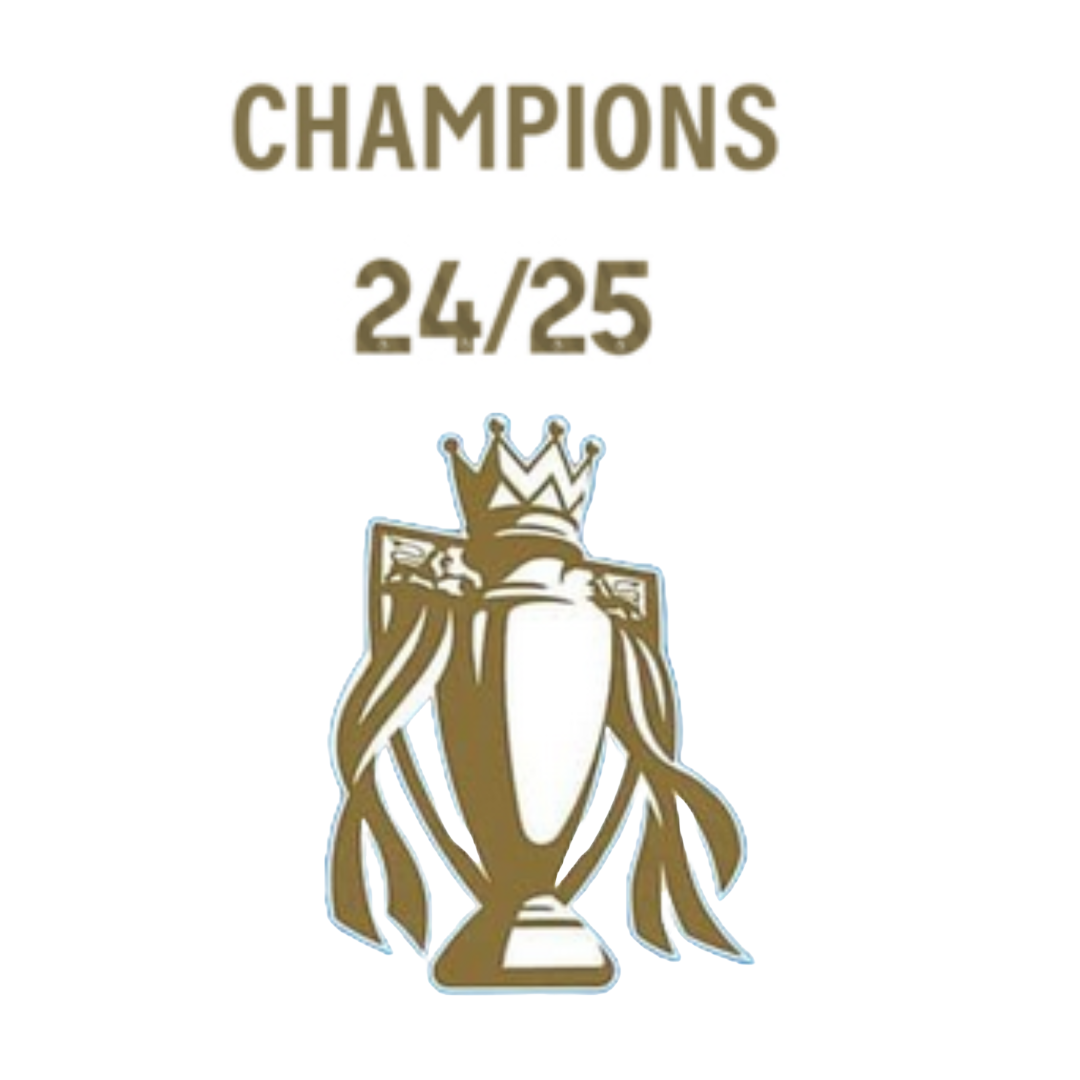 Champions 24/25 Official Name Sets with Trophy print