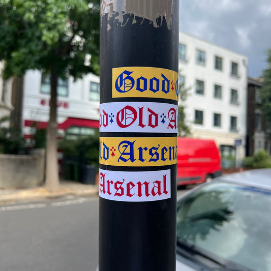 Good Old Arsenal Sticker