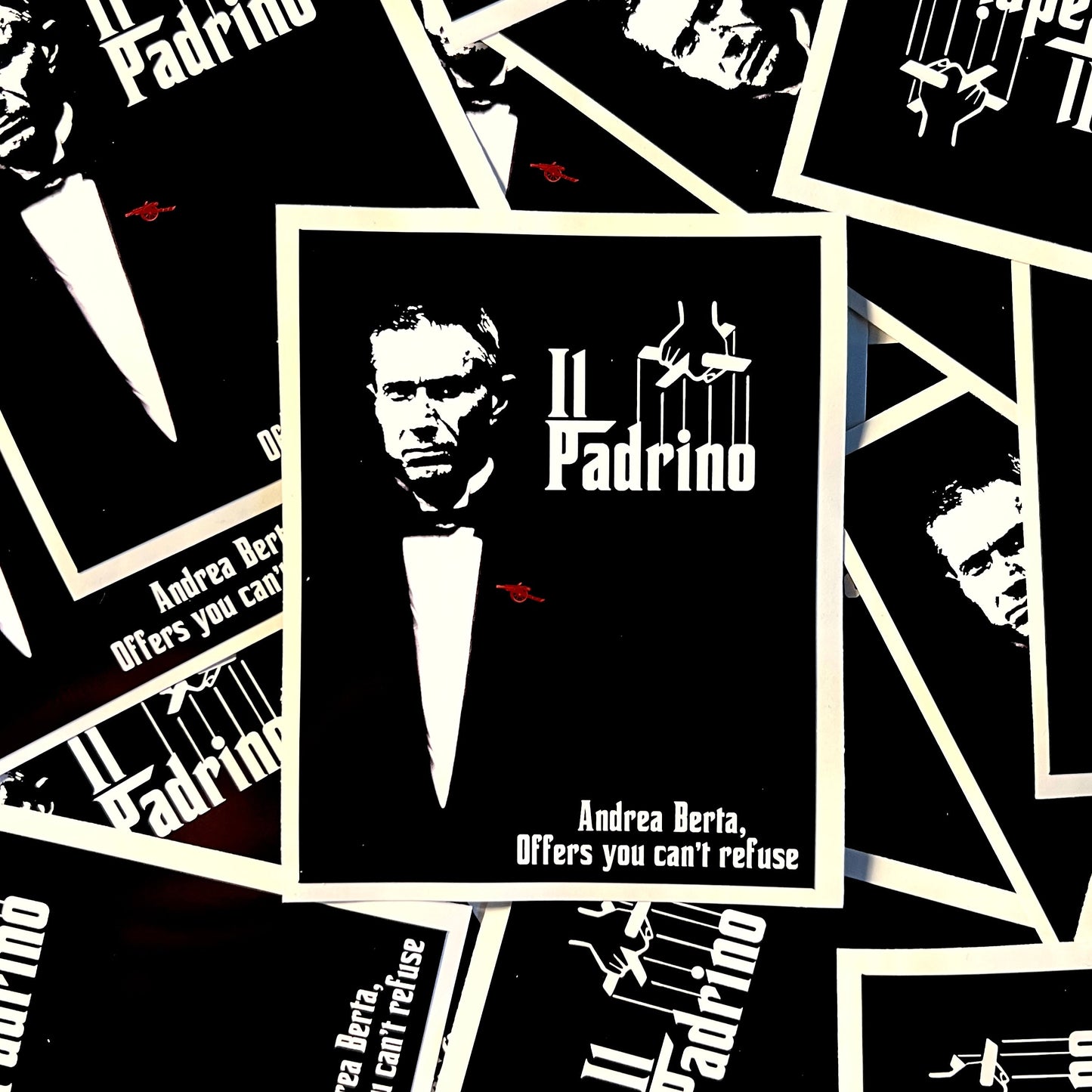 Andrea Berta; The Godfather Sticker