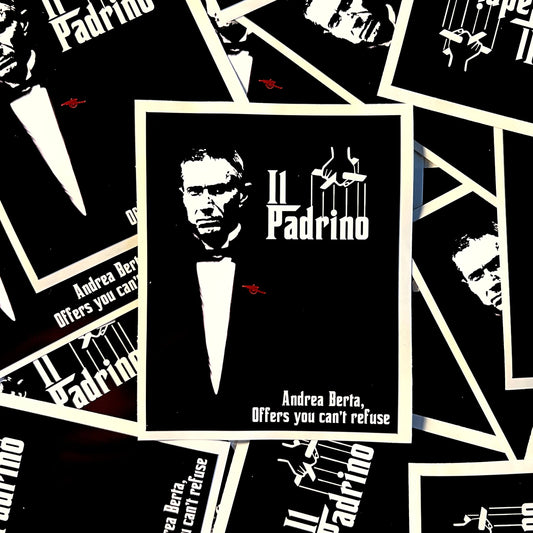 Andrea Berta; The Godfather Sticker
