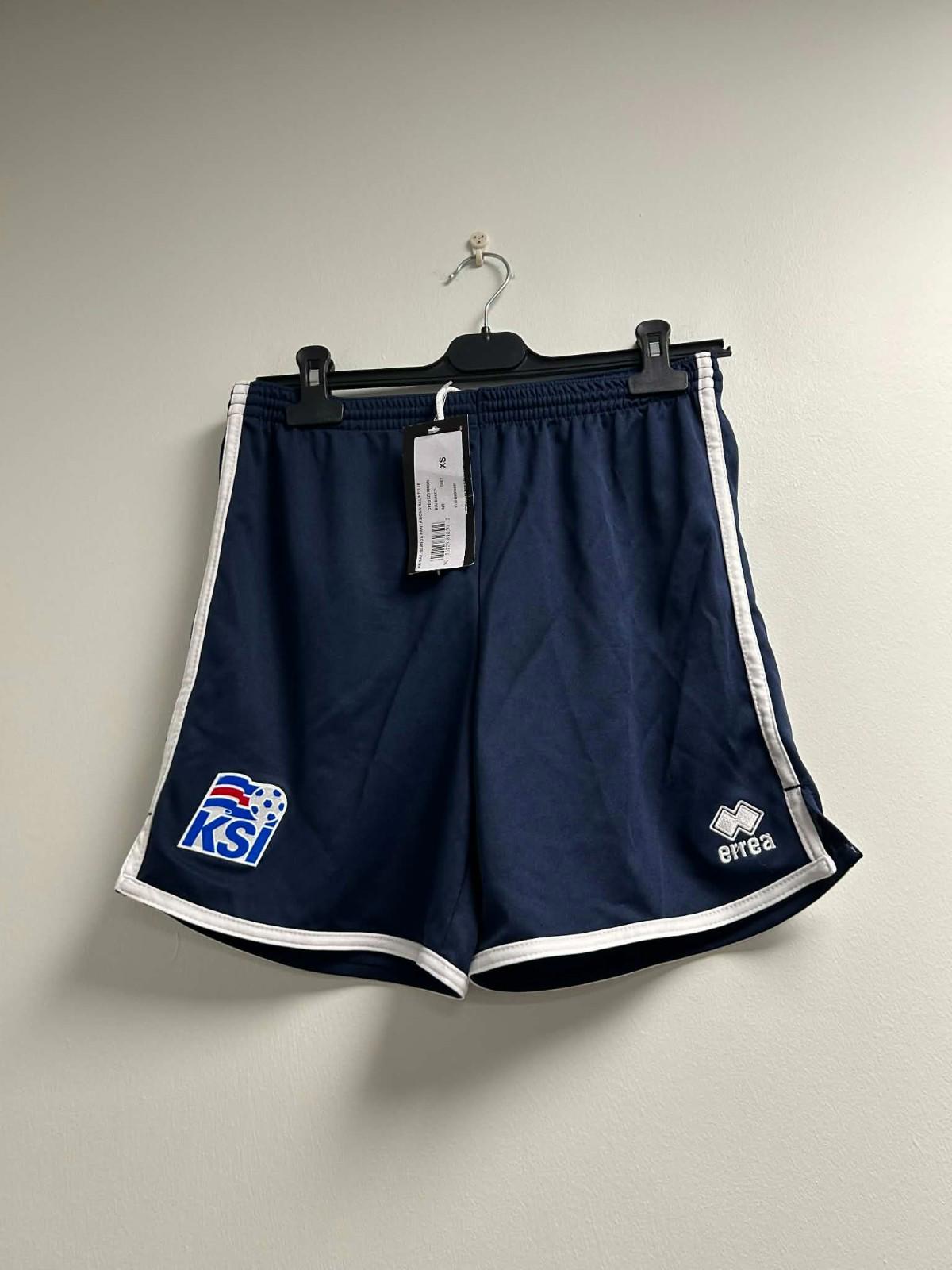Iceland 2014-2015 Football Shorts (BNWT) XS
