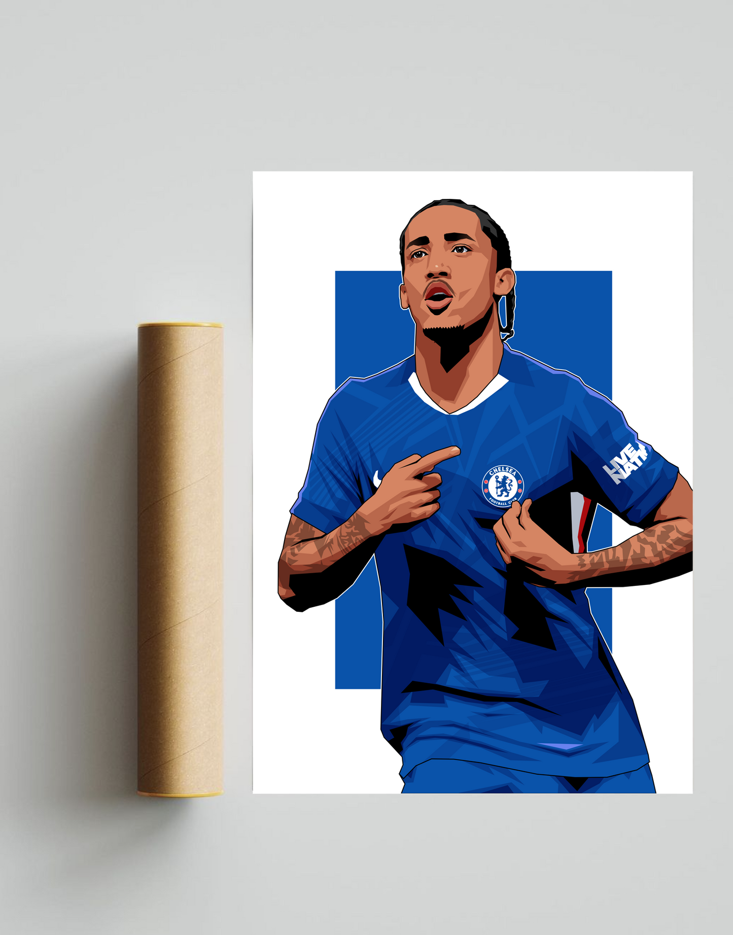 João Pedro CFC A3 Print