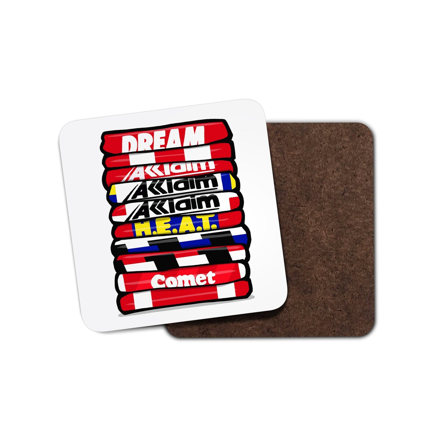 Orient Shirt Stack Coaster