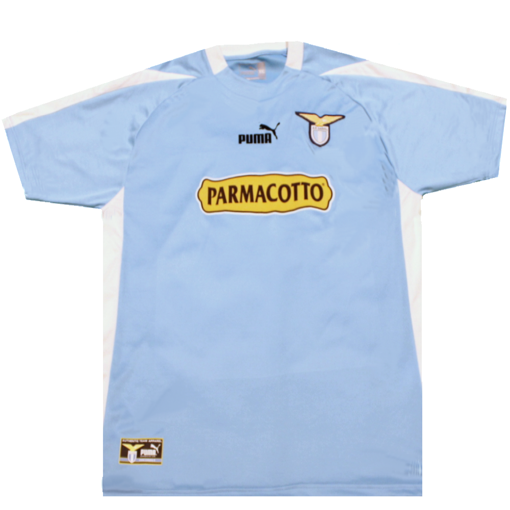 Lazio 2003-2004 Home Football Shirt (Mint) XXL