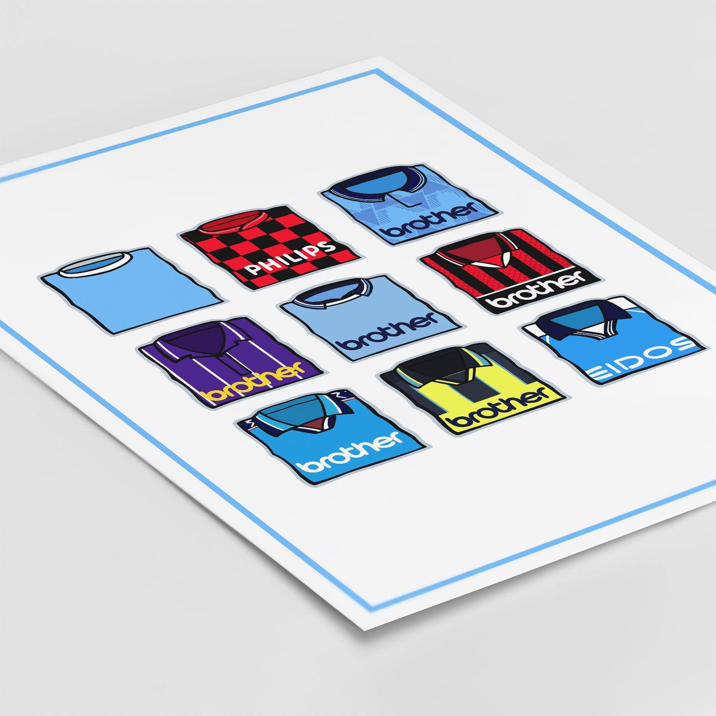Manchester City Shirts Print