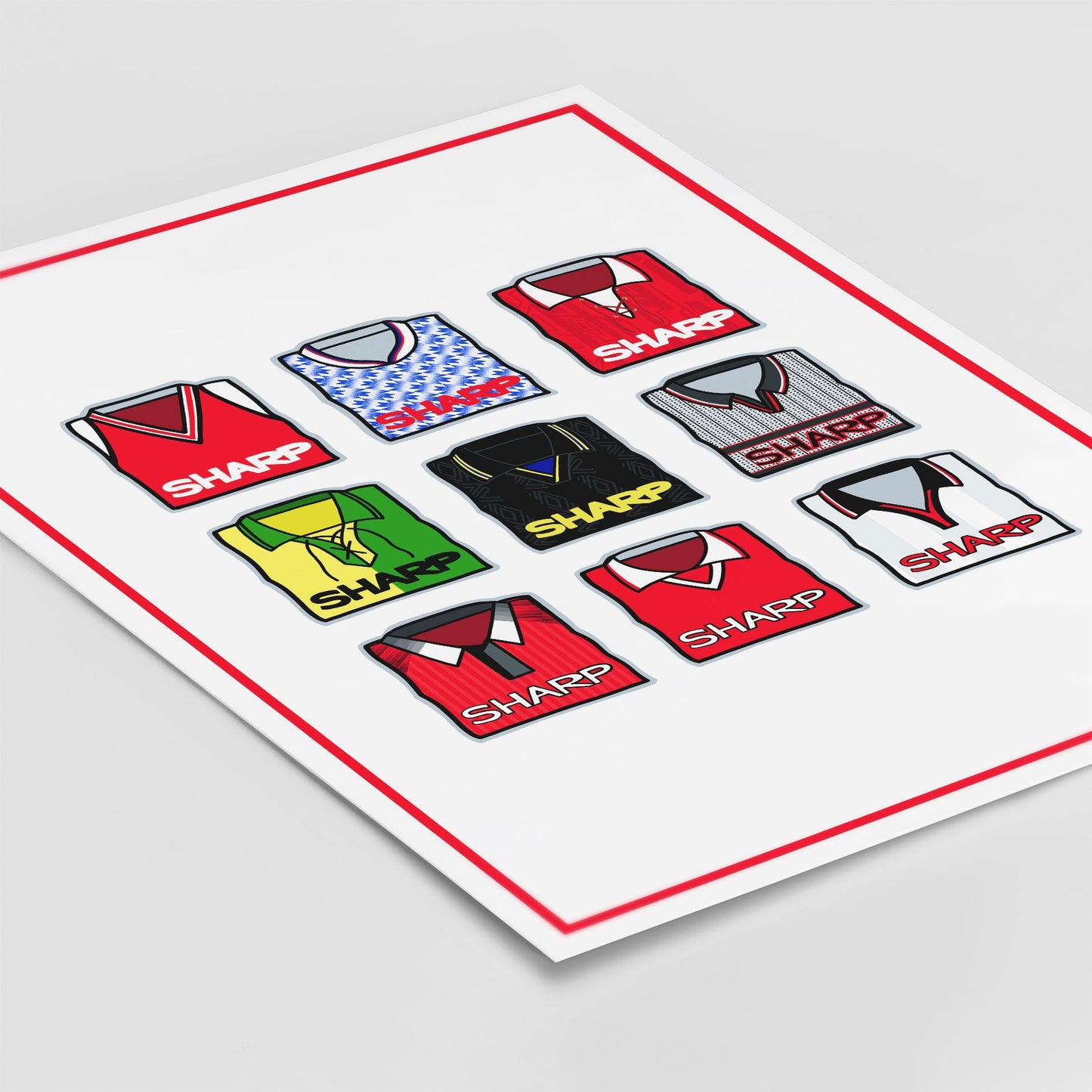 Manchester Utd Shirts Print