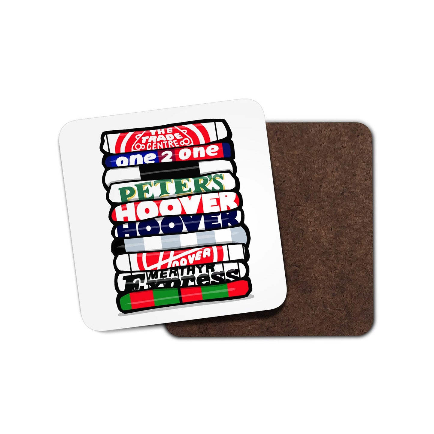 Merthyr Shirt Stack Coaster