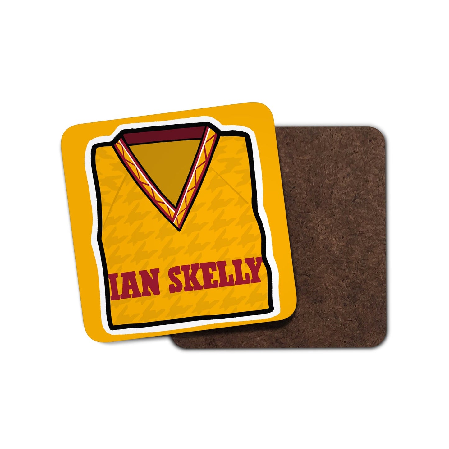 Motherwell 1990 Home Shirt Coaster