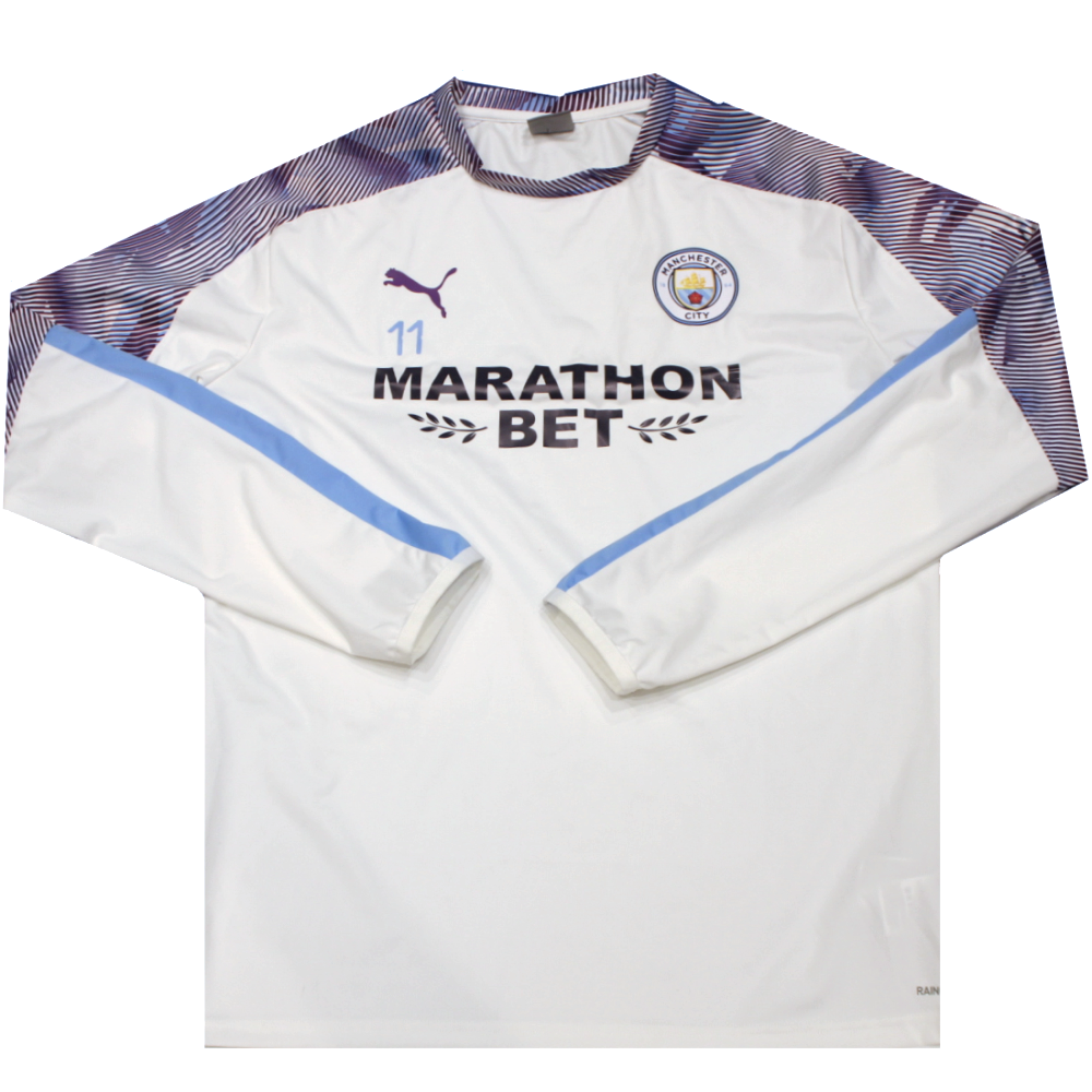 Manchester City Player Issue 2020-2021 Football Jumper (Excellent) L