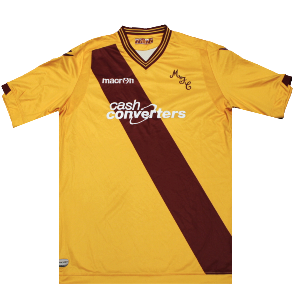 Motherwell 2015-2016 Home Shirt (Excellent) XL