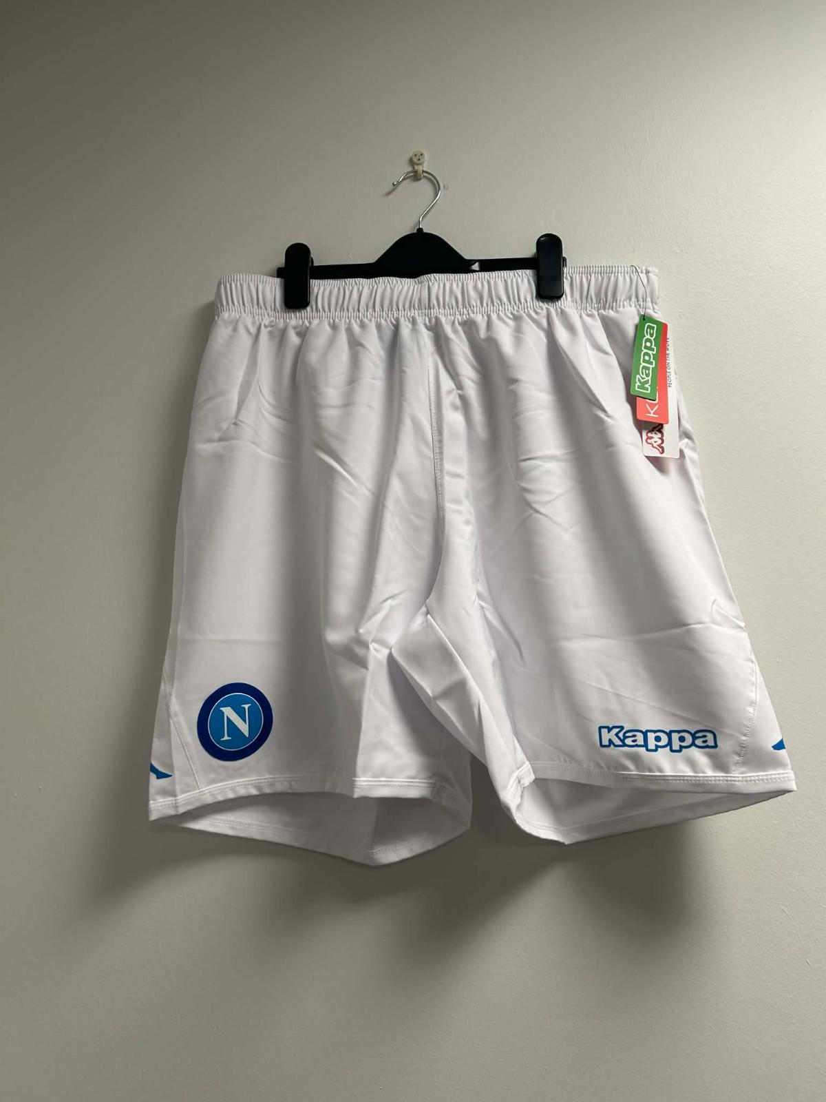 Napoli 2017-2018 Home Football Shorts (BNWT) 3XL
