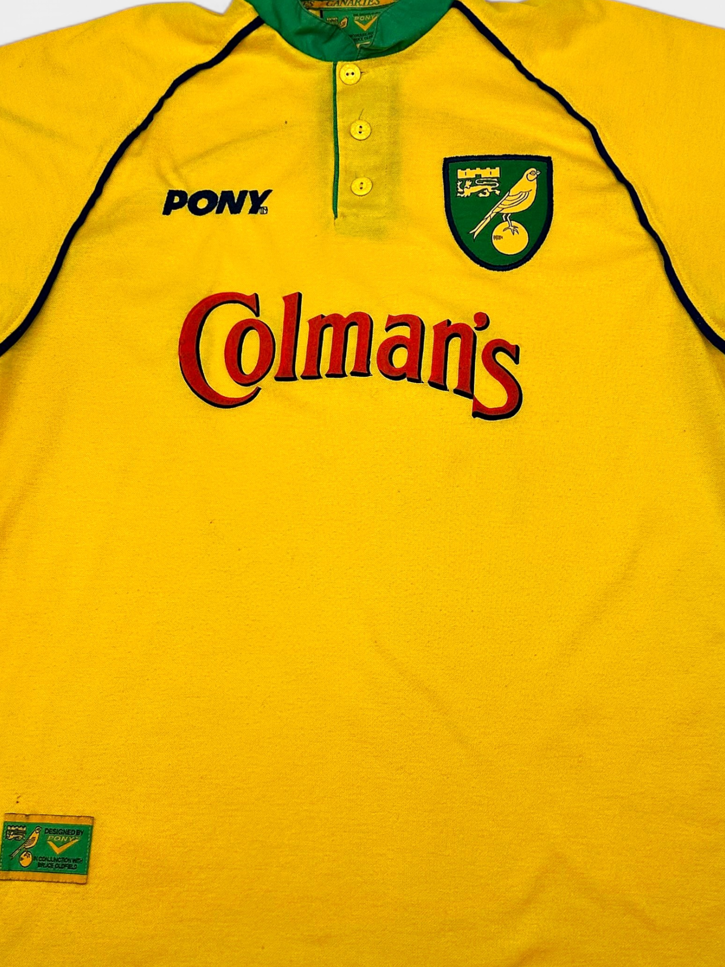 Norwich City 1997-99 Football Shirt (Large)