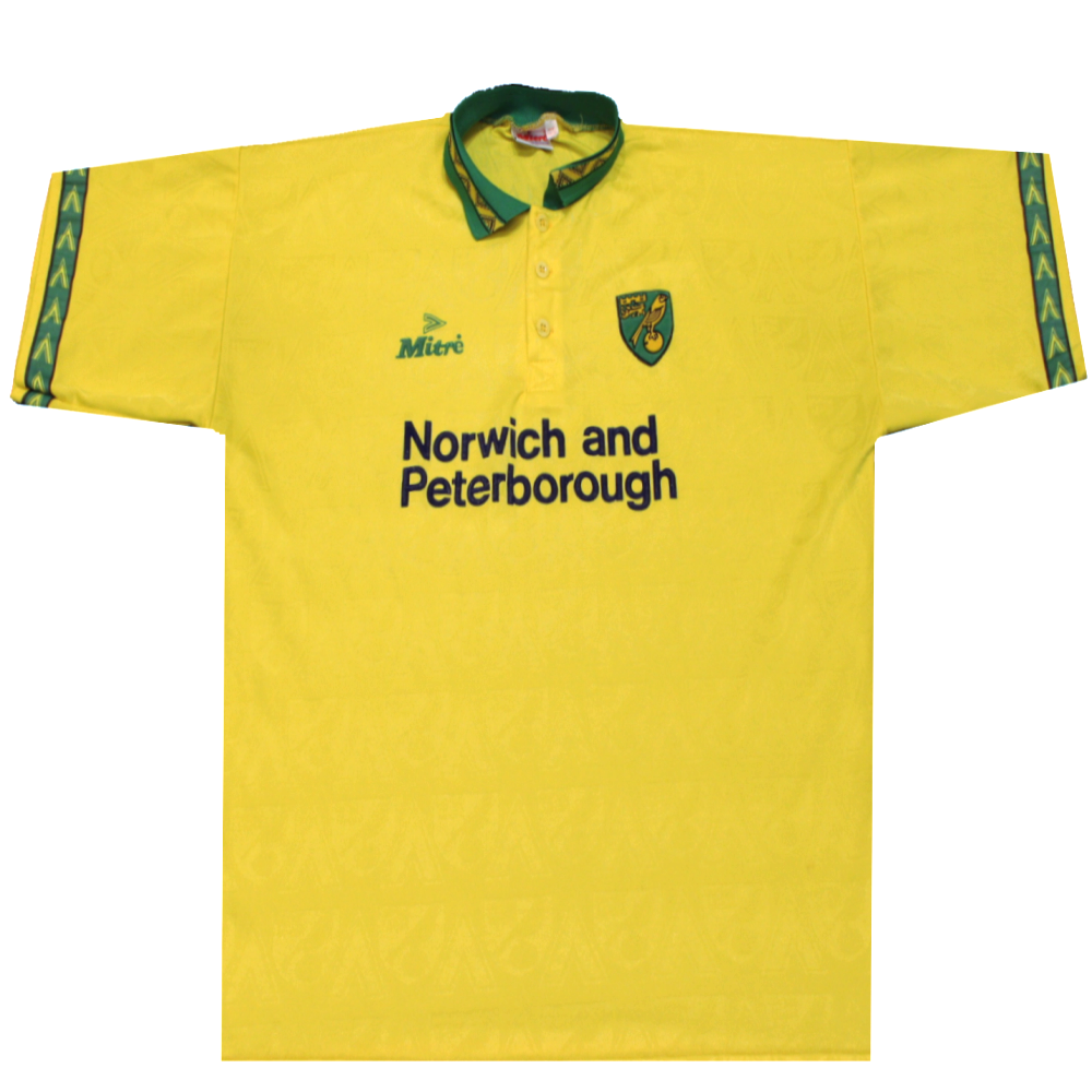 Norwich City 1994-1996 Home Shirt (Excellent) XXL