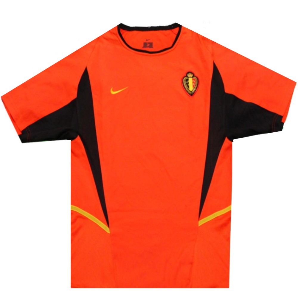 Belgium 2002-2003 Home Football Shirt (Excellent) S