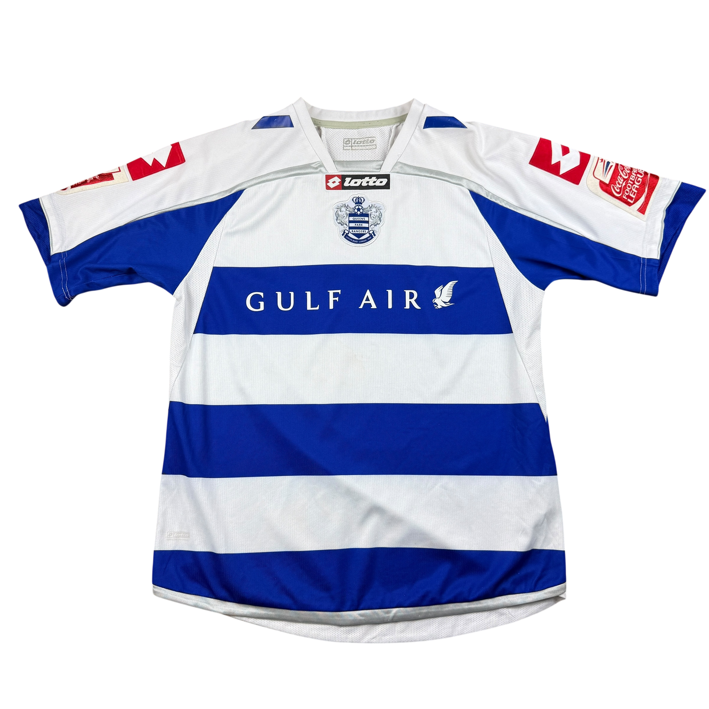 QPR 2009/2010 Player Issue Home Shirt - Routledge 7