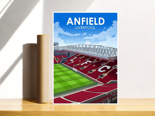 Anfield Stadium A3 Print
