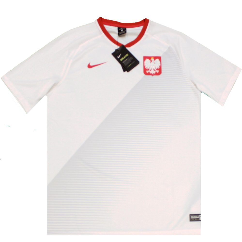Poland 2018-2019 Home Shirt (BNWT) L