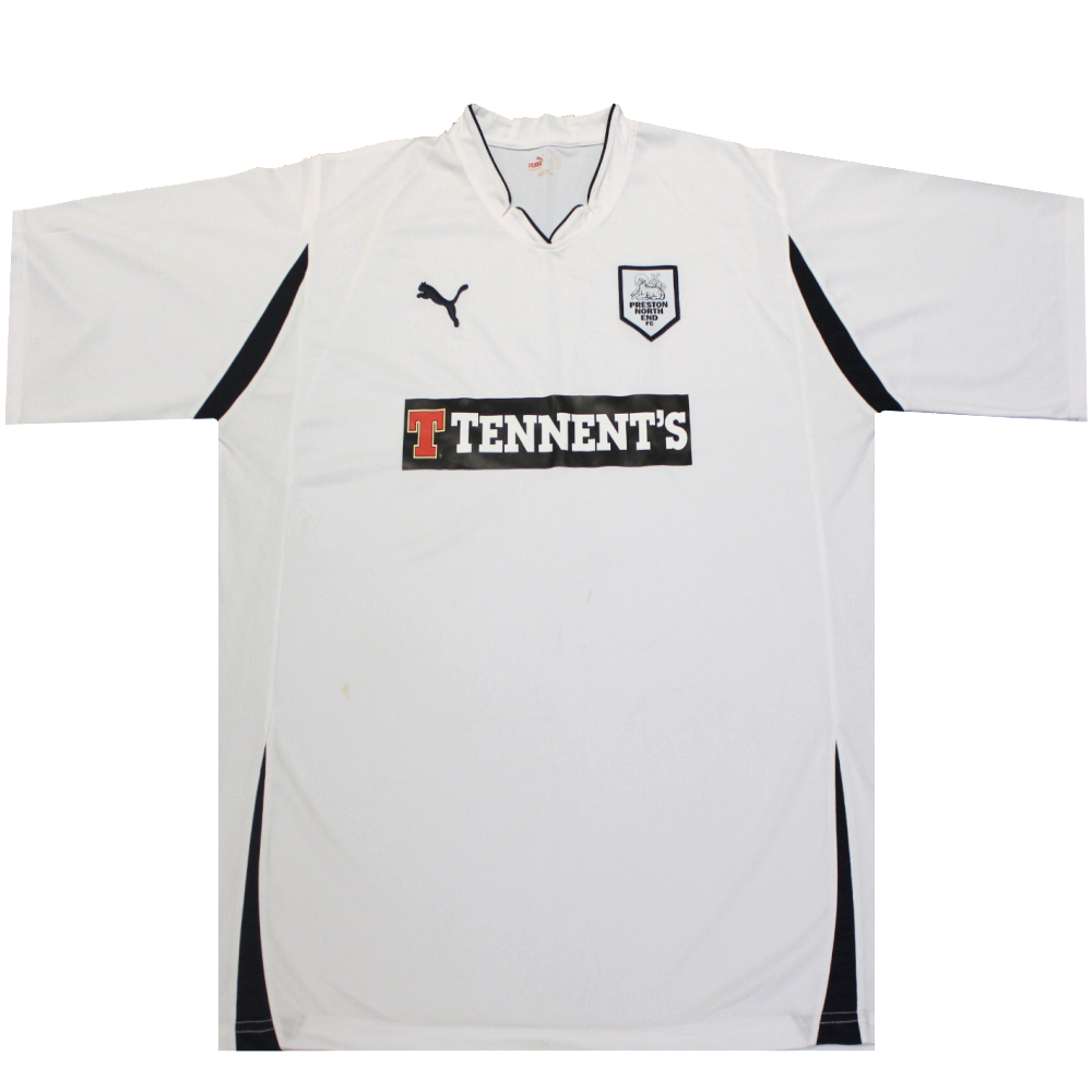 Preston North End 2010-2011 Home Shirt (Okay) 5XL
