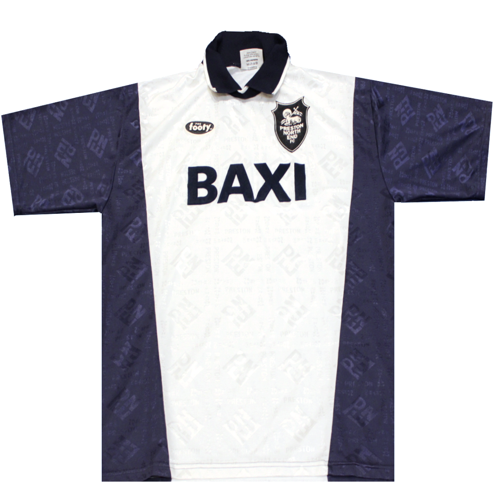 Preston North End 1995-1996 Home Shirt (Excellent) XL