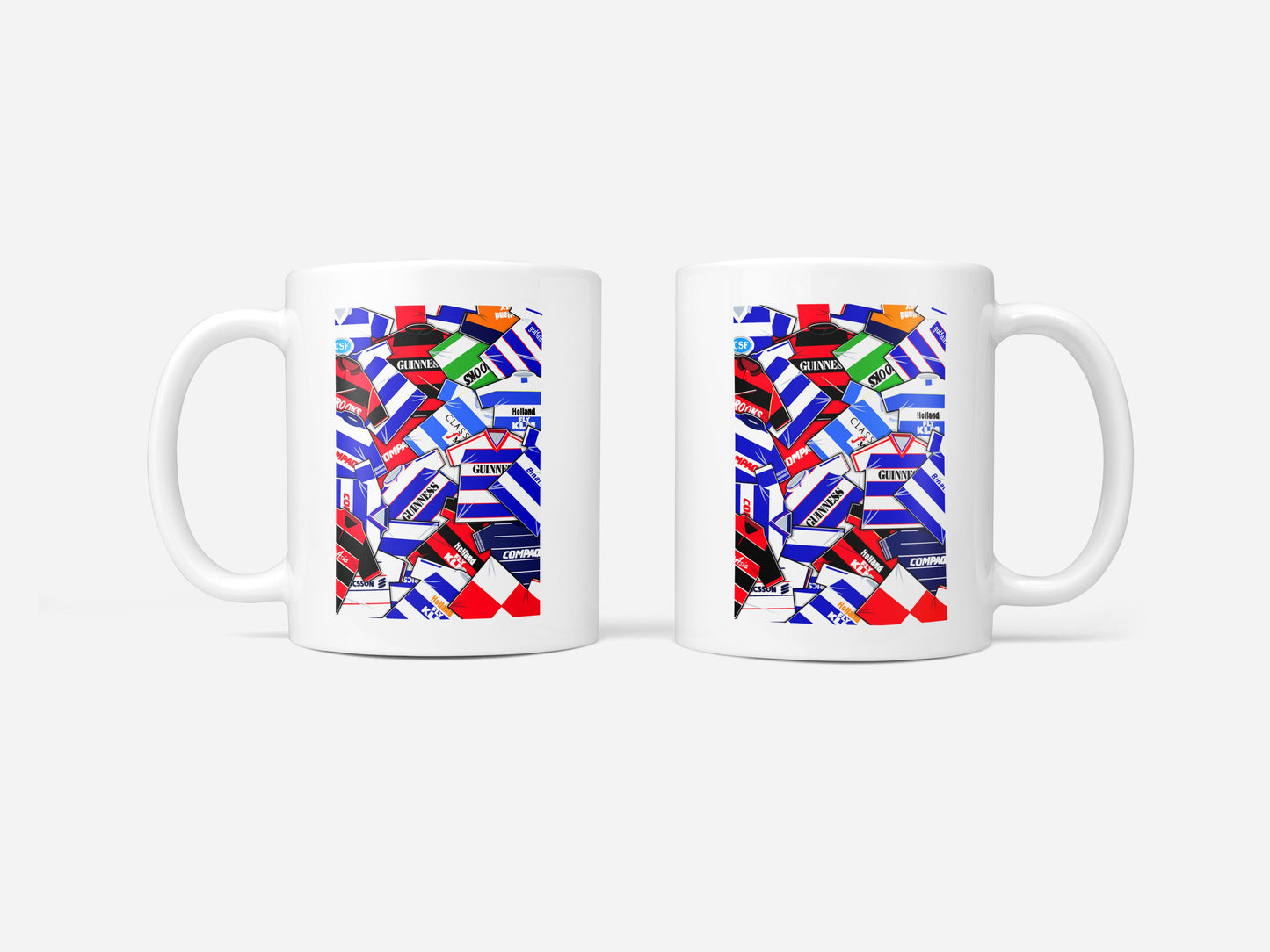 QPR Shirts Mash Up Mug