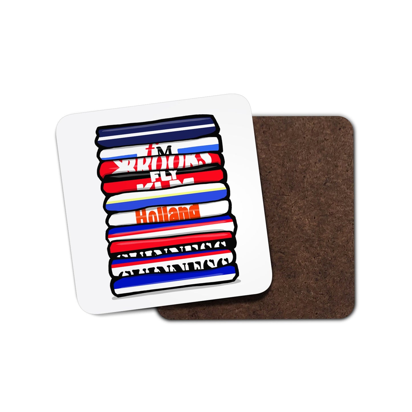 QPR Shirt Stack Coaster