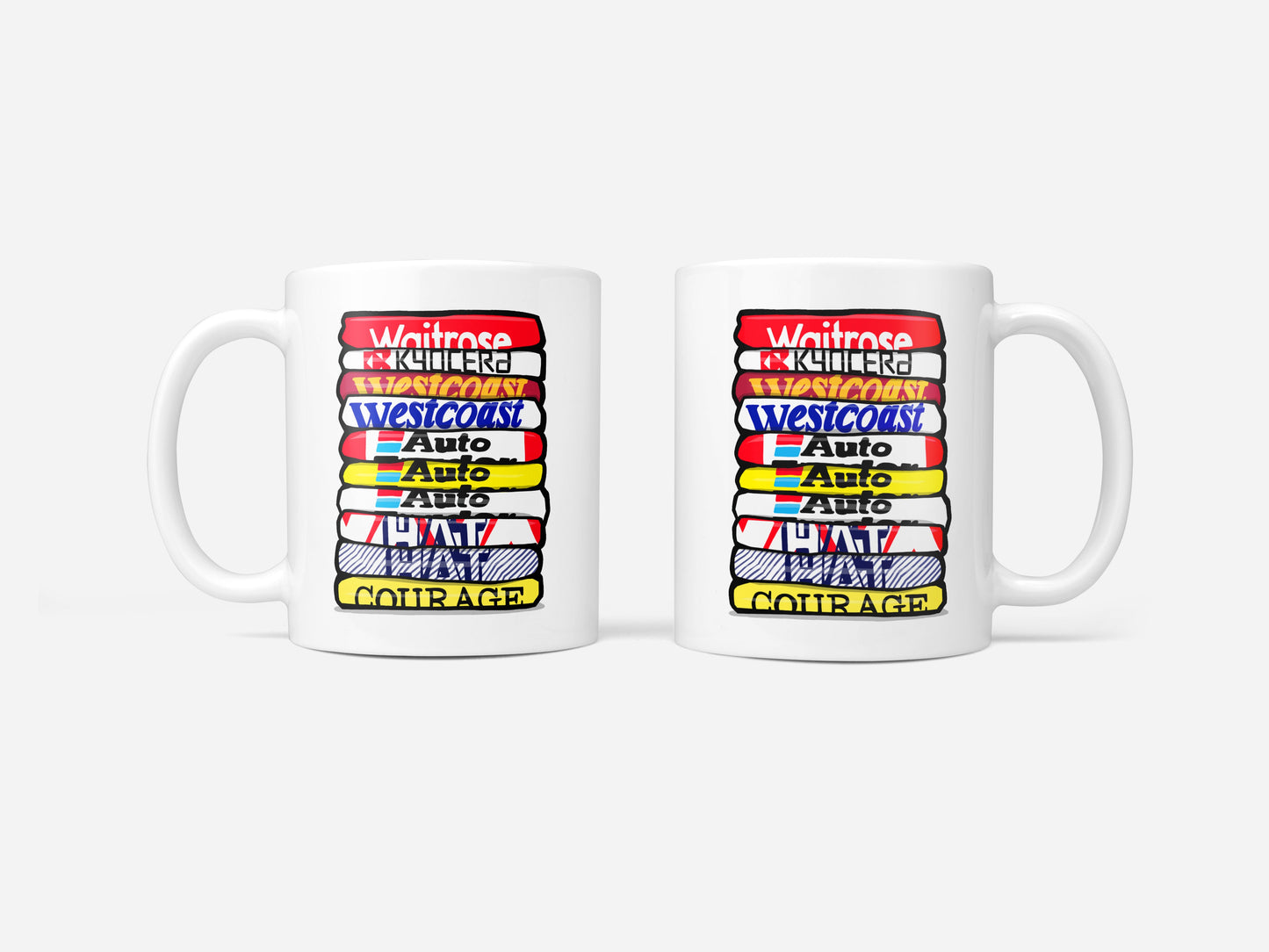 Reading Shirt Stack Mug