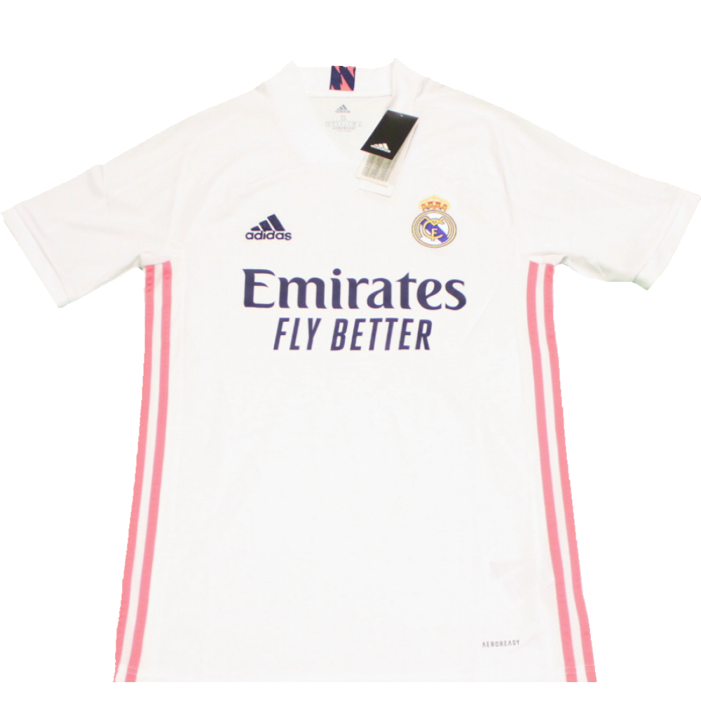 Real Madrid 2020-2021 Home Football Shirt (BNWT) S