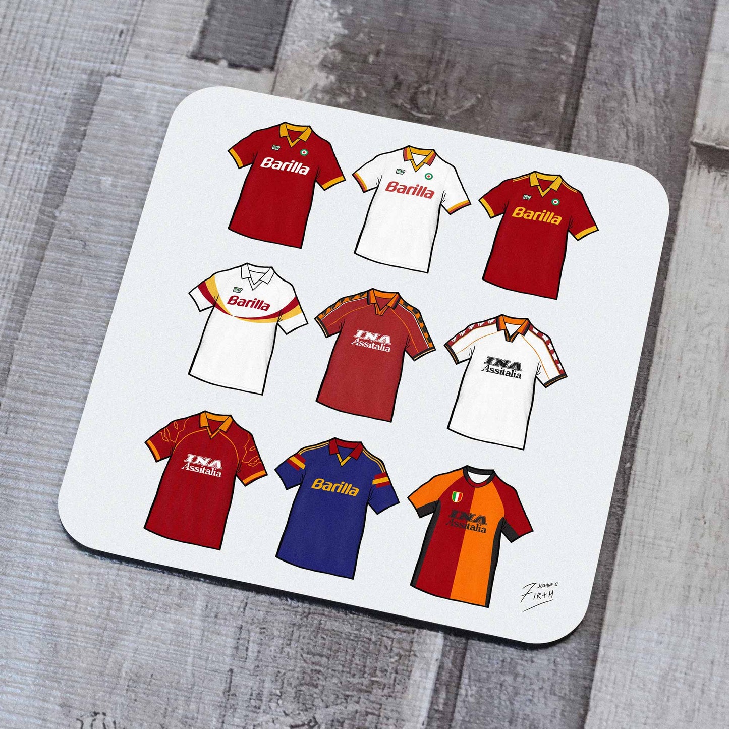 Roma Retro Football Coaster