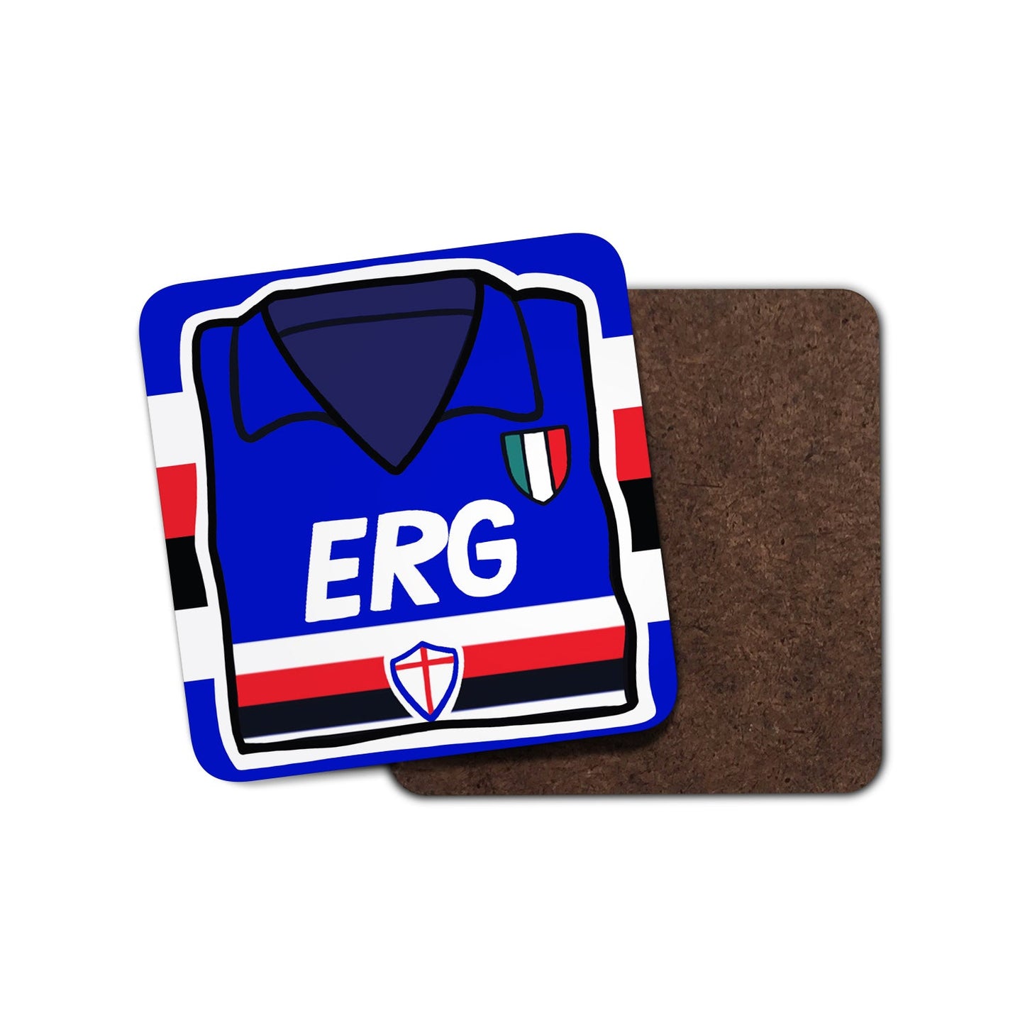 Sampdoria 1991 Home Shirt Coaster