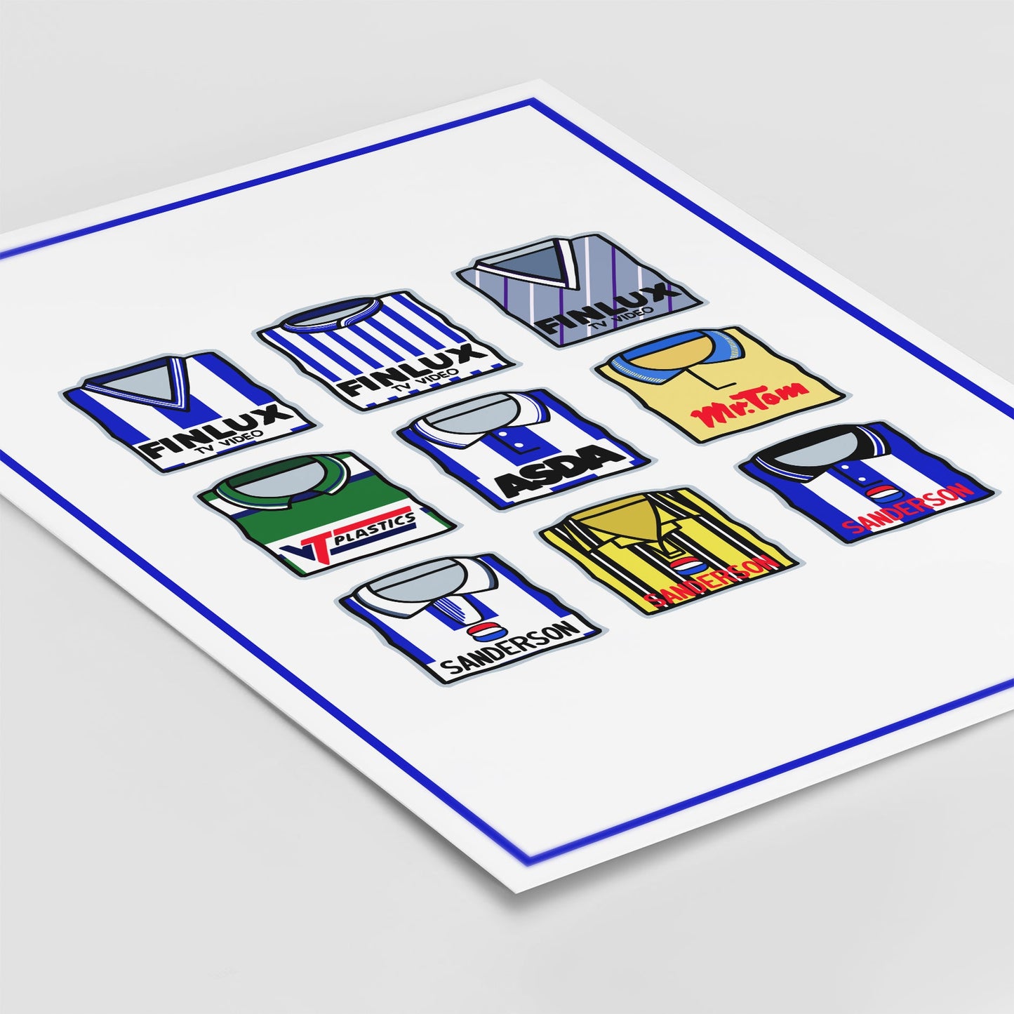 Sheffield Wednesday Shirts Print