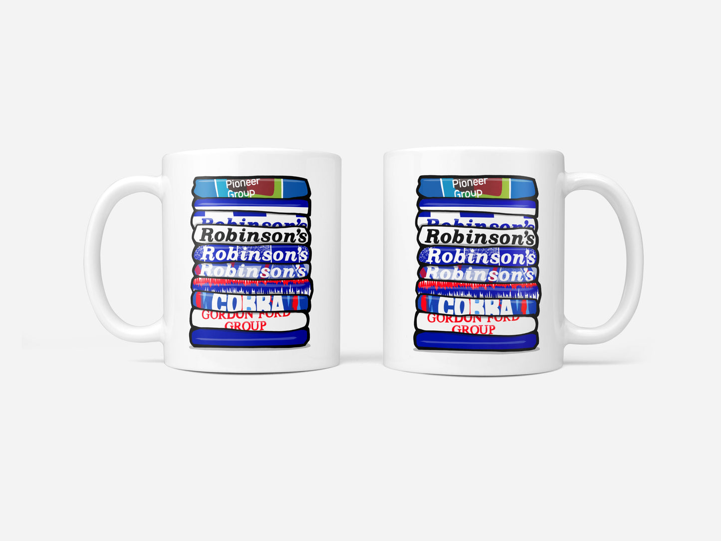 Stockport Shirt Stack Mug