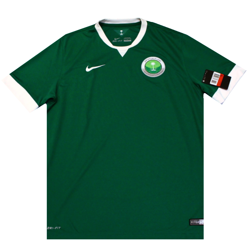 Saudi Arabia 2014-2015 Home Football Shirt (BNWT) L