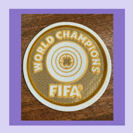 Club World Cup Champions Chelsea 2025 Player Size Sleeve Patch Heat Transfer