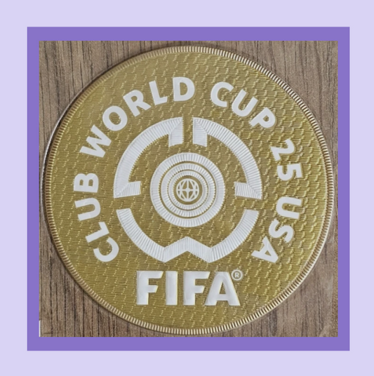 Club World Cup 2025 Player Size Sleeve Patch Heat Transfer Chelsea