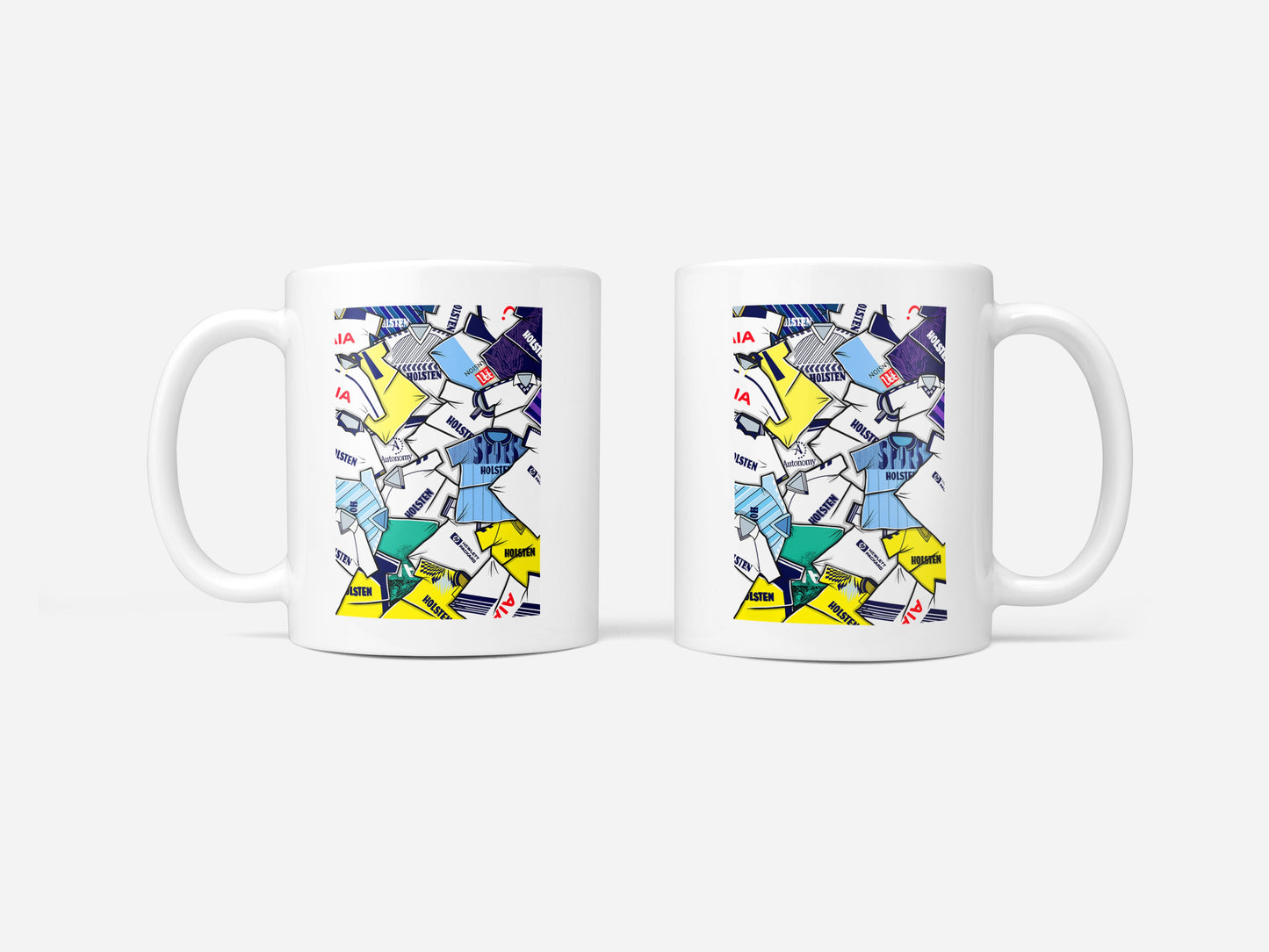 Tottenham Shirts Mash Up Mug