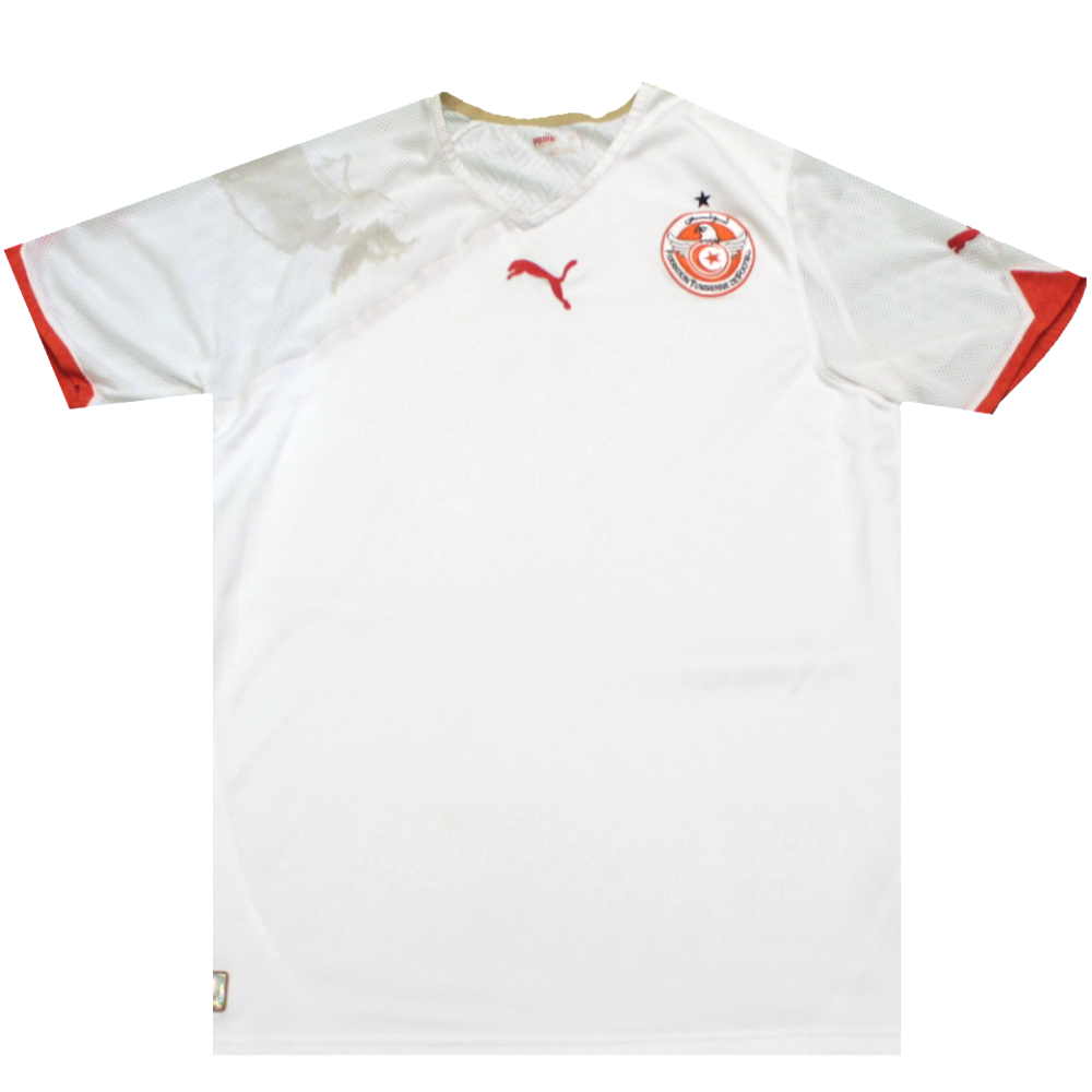 Tunisia 2010-2011 Home Shirt (Excellent) M