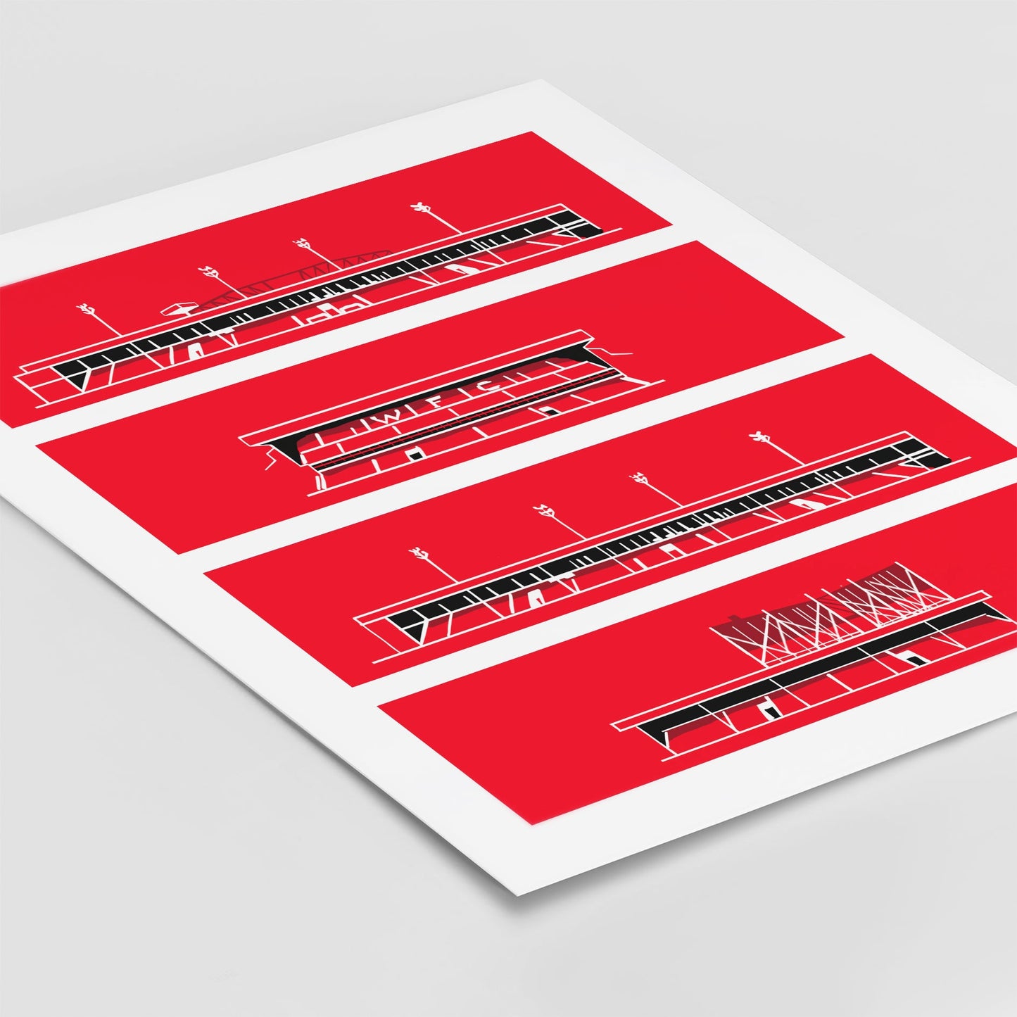 Walsall Stadium Print