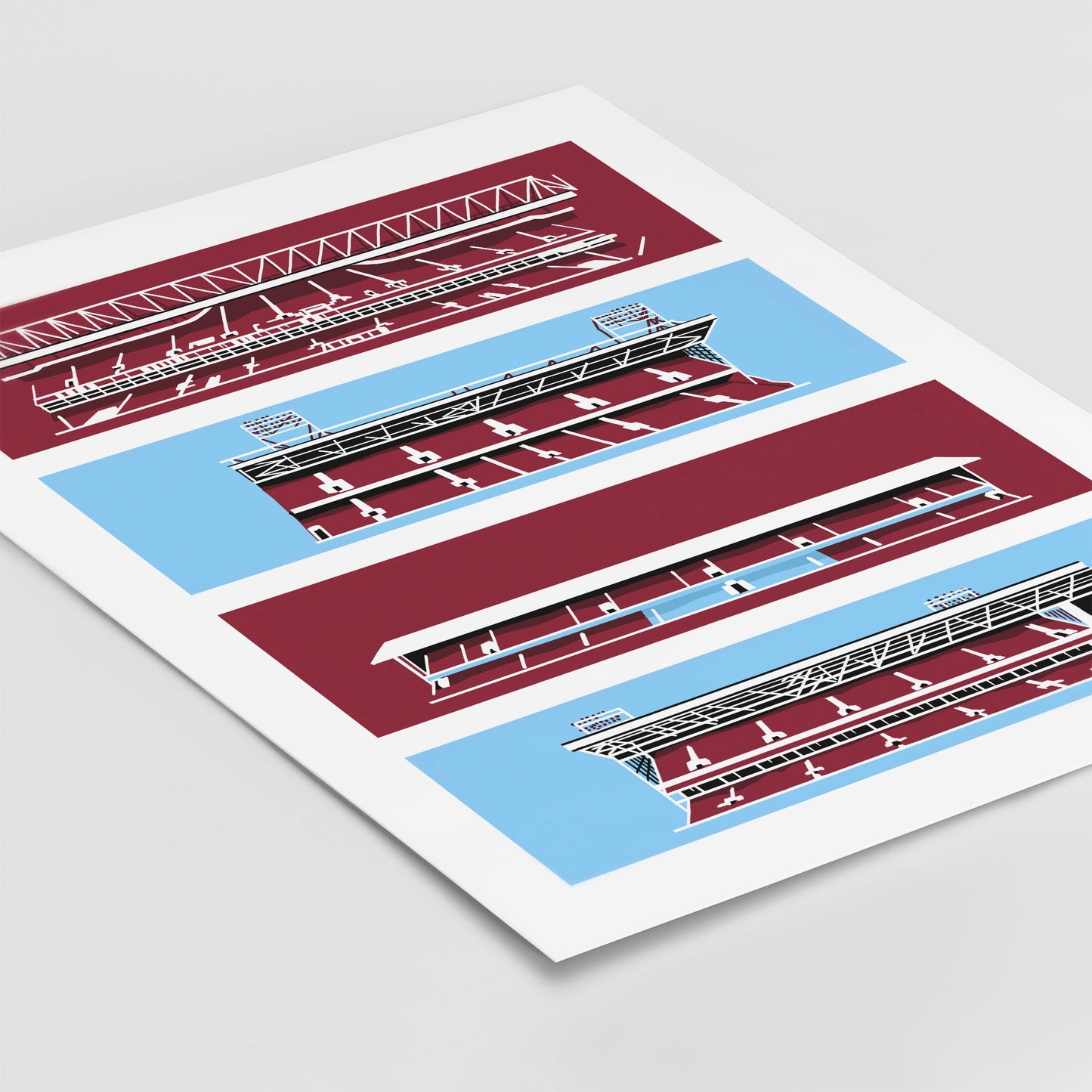 West Ham Stadium Print