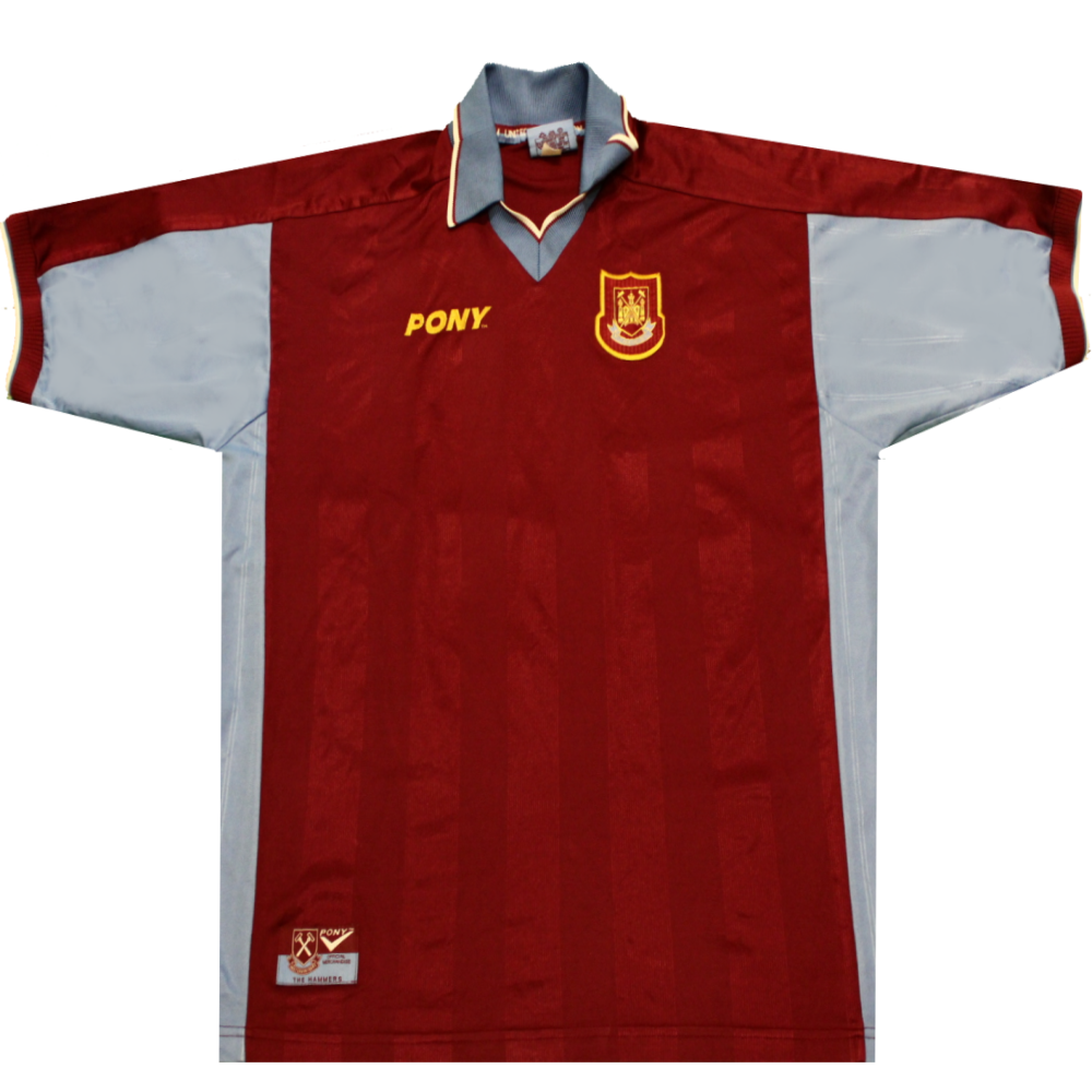 West Ham United 1997-1998 Home Football Shirt (Excellent) XL